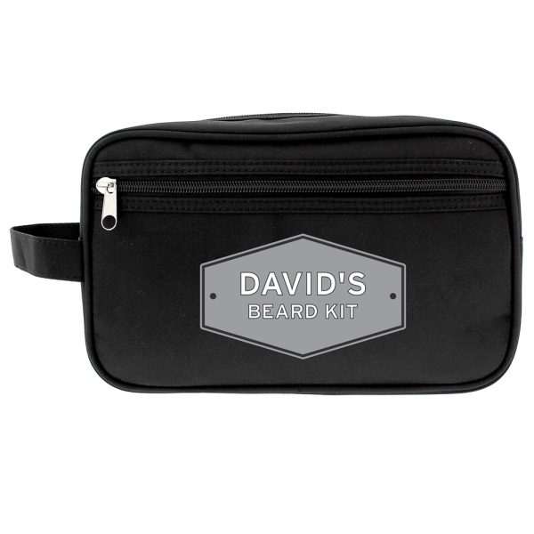Personalised Wash Bag - A Personalised Wash Bag Makes A Great Gift To Store Toiletries In - Ideal Toiletry Bag For Home And Travel
