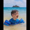 Photo Border Personalised Beach Towel, Gifts Black