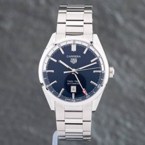 Pre-Owned TAG Heuer Carrera Twin-Time Watch WBN201A.BA0640