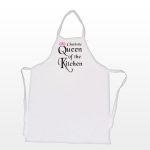 Queen Of The Kitchen' Personalised Apron - Personalised Gifts - Celebrate The Baking Prowess Of The Ruler Of Your Kitchen