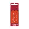 Red Merry Christmas Gift Tags Pack Of 10