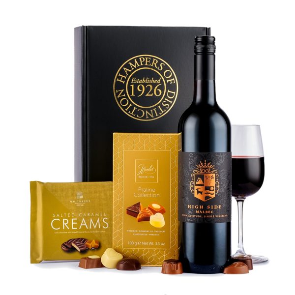 Red Wine & Chocolates Hamper