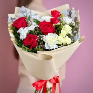 Red and White Bouquet