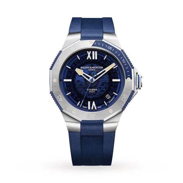 Riviera Automatic 42mm Mens Watch Blue