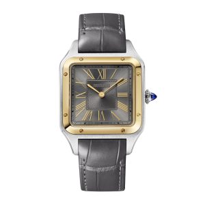 Santos-Dumont Watch, Large Model, Yellow Gold, High Autonomy Quartz