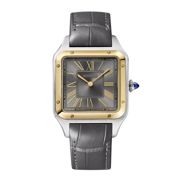 Santos-Dumont Watch, Large Model, Yellow Gold, High Autonomy Quartz