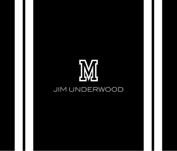 School Monogram 8x9" Personalised Mouse Mat (20x23cm), Gifts Black