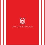 School Monogram 8x9" Personalised Mouse Mat (20x23cm), Gifts Red