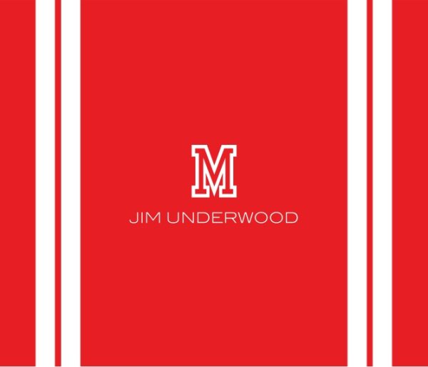 School Monogram 8x9" Personalised Mouse Mat (20x23cm), Gifts Red