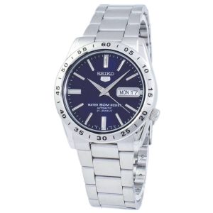 Seiko 5 Automatic Blue Dial Stainless Steel Mens Watch SNKD99K1