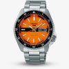 Seiko 5 Sports New Double Hurricane Orange Dial Retro Watch SRPK11K1