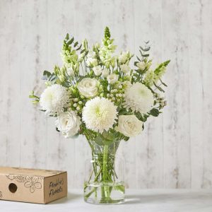 Send Flowers with Beautiful White Roses & Blooms Online - Next Day Delivery Flowers - Includes Free Personalisable Gift Card
