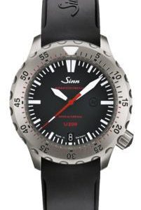 Sinn Watch U200 - EZM 8 Silicon - Black