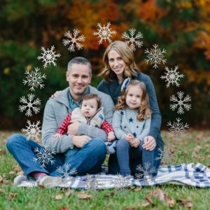 Snowflake Windowpane Personalised Christmas Bauble, Gifts White