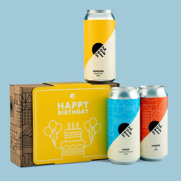 Spicers Of Hythe Happy Birthday Craft Beer Trio Gift Pack 3X440Ml