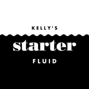 Starter Fluid Personalised Water Bottle, 18oz (500ml), Gifts White