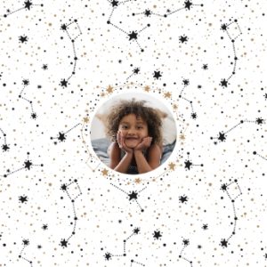 Stellar Night Personalised Beach Towel, Gifts White