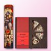 Stormtrooper I Love You Beer Blaster & Sent With Love Chocolate Pizza Gift Set