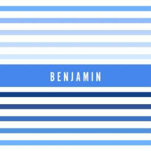 Stripe Fade Personalised Beach Towel, Gifts Blue