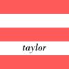 Stripe Italics Personalised Water Bottle, 18oz (500ml), Gifts Red