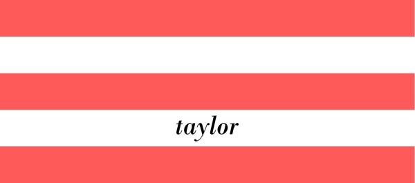 Stripe Italics Personalised Water Bottle, 18oz (500ml), Gifts Red