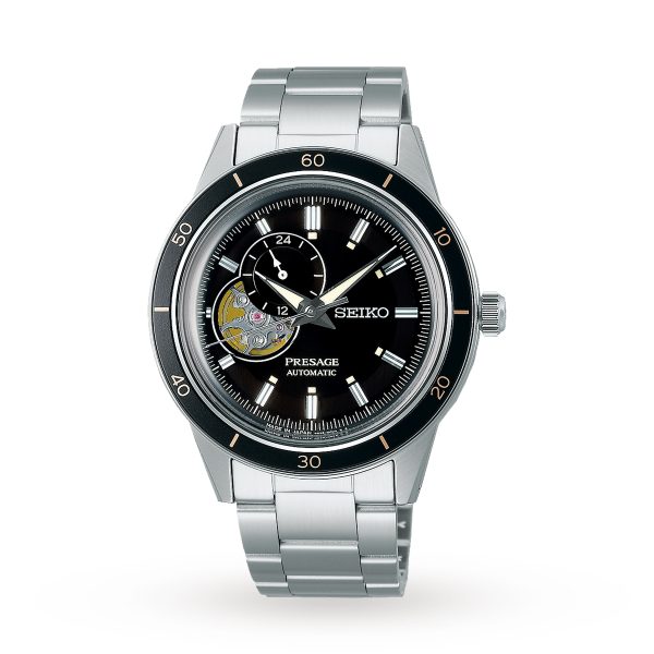 Style 60s Black 40mm Mens Watch