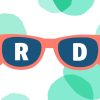 Sunglasses Personalised Beach Towel, Gifts Green