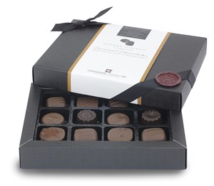 Superior Selection, Caramels Chocolate Gift Box - Personalised 24 Box