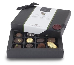 Superior Selection, No-alcohol Chocolate Gift Box - Personalised 12 Box