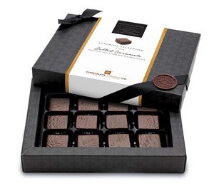 Superior Selection, Salted Caramels Chocolate Gift Box - Personalised 18 box