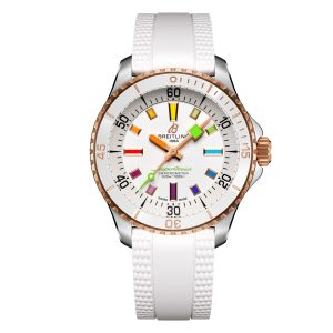 Superocean Automatic 36mm Watch White Rubber