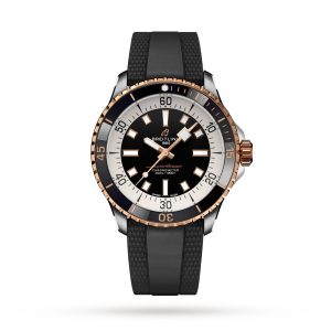 Superocean Automatic 42 Stainless Steel & 18k Red Gold Watch