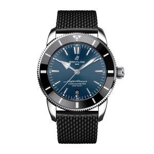 Superocean B20 Automatic 44mm UK Exclusive Mens Watch Blue Rubber