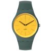 Swatch Gold In The Garden Unisex Gold Dial Watch SO29G103