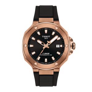T-Race Powermatic 80 41mm Mens Watch Black