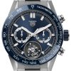 TAG Heuer Watch Carrera Heuer 02 Tourbillion COSC Limited Edition - Blue
