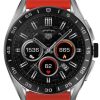 TAG Heuer Watch Connected Calibre E4 45 Red Rubber - Black