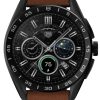 TAG Heuer Watch Connected Calibre E4 45 Titanium Brown Leather - Black