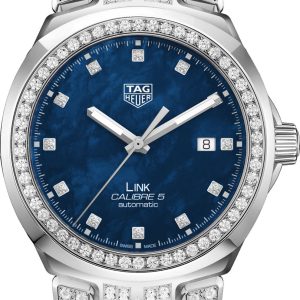 TAG Heuer Watch Link Automatic Ladies - Blue