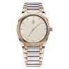 TONDA PF Automatic Steel Rose Gold White Citrine 36mm Ladies Watch