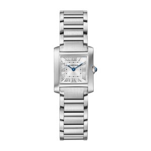 Tank Française Watch Small Model, Quartz Movement, Steel