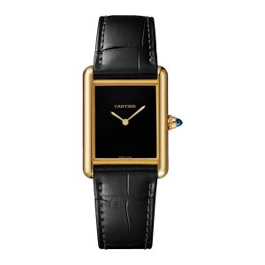 Tank Louis Cartier Watch, Large Model, Manufacture Mechanical Movement With Manual Winding, Case In Yellow Gold