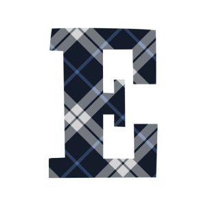 Tartan Letter Personalised Travel Mug 16oz (473ml), Gifts Black