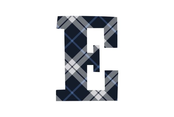 Tartan Letter Personalised Travel Mug 16oz (473ml), Gifts Black