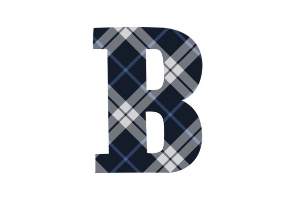 Tartan Letter Personalised Travel Mug 16oz (473ml), Gifts Black