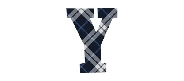 Tartan Letter Personalised Water Bottle, 18oz (500ml), Gifts Black