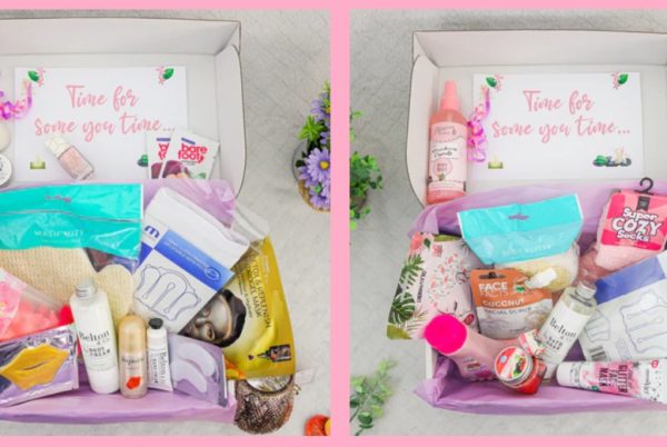 Teen Spa Hamper: Bath Pillow, Hair Mask, Glitter Face Mask & More! | Wowcher