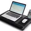 Ultimate Portable Laptop Desk With Integrated Mouse Pad | Wowcher
