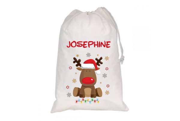 Unique Personalised Extra Large Christmas Gift Bag | Wowcher