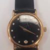 Vintage Raymond Weil Watch Ladies 9923 18k Gold Electroplated Date Geneve/org-strap
